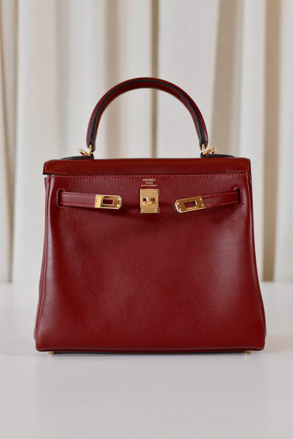 Hermes Kelly 25 Rouge H