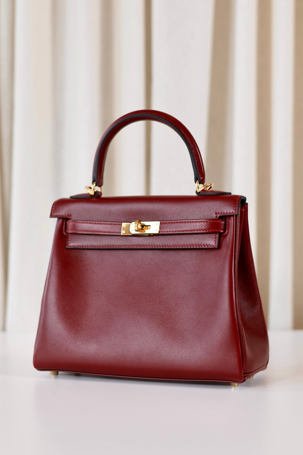 Hermes Kelly 25 Rouge H