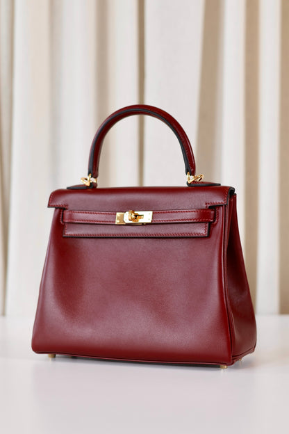 Hermes Kelly 25 Rouge H
