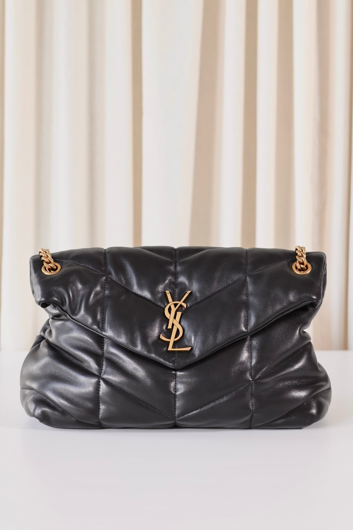 Saint Laurent Puffer Medium Black