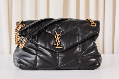 Saint Laurent Puffer Medium Black