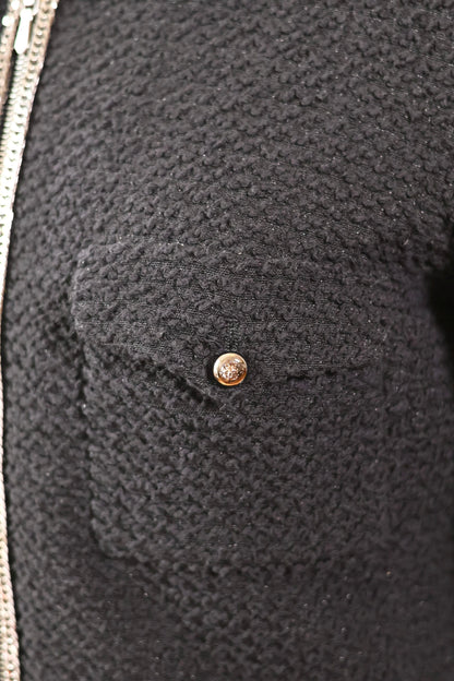 Chanel Tweed Suit Black