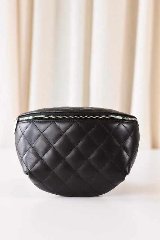 Chanel black belt bag