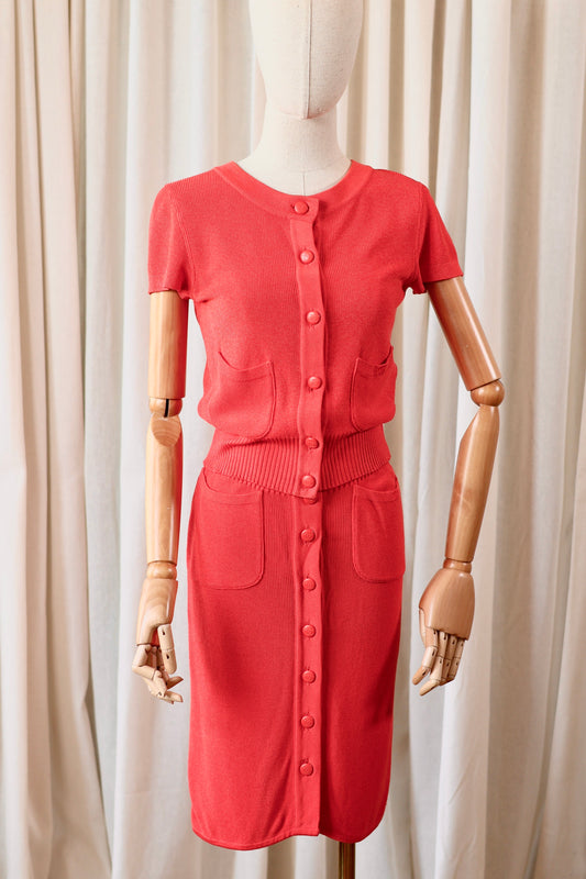 Chanel set coral