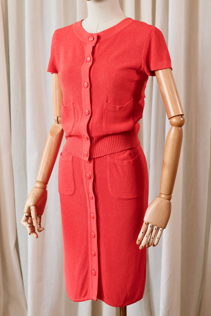 Chanel set coral