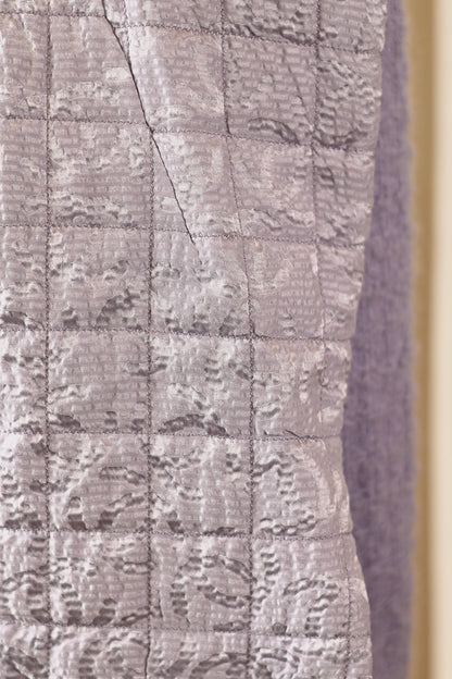 Chanel tweed jacket purple