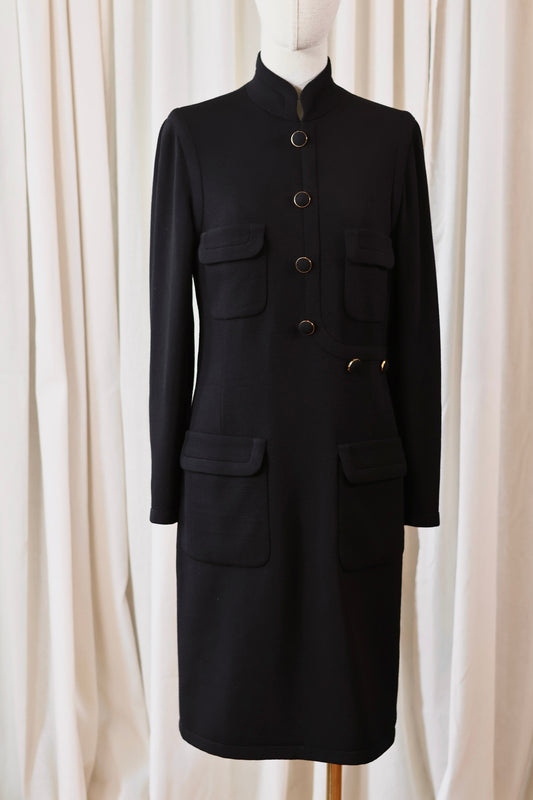 Chanel black dress