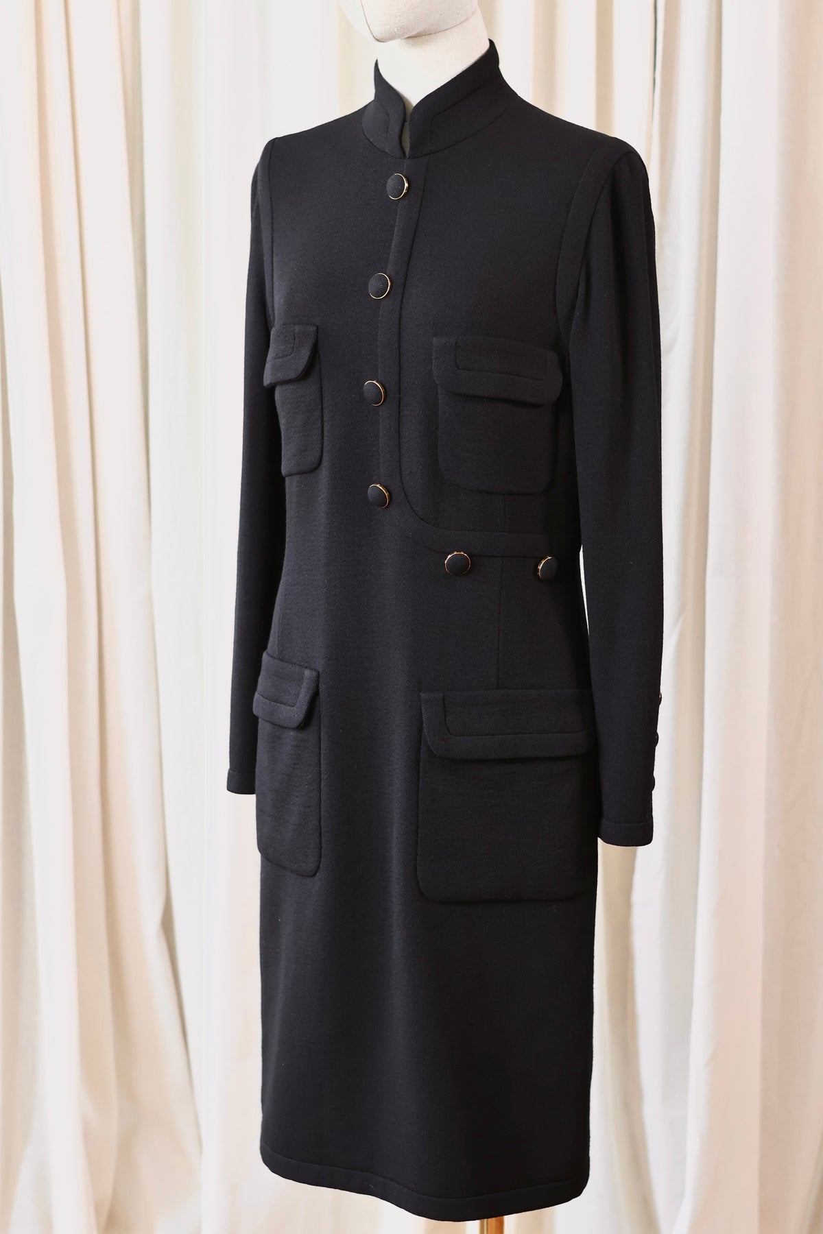 Chanel black dress