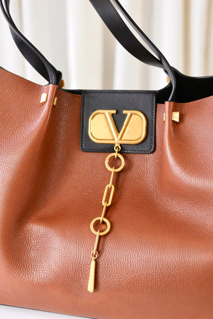 Valentino shopper brown