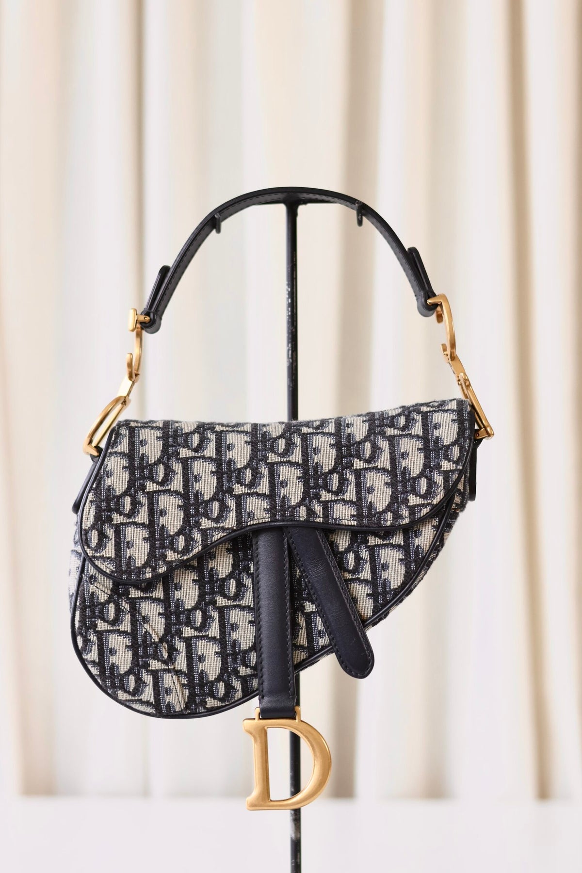 Dior saddle bag mini oblique