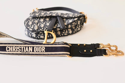 Dior saddle bag mini oblique
