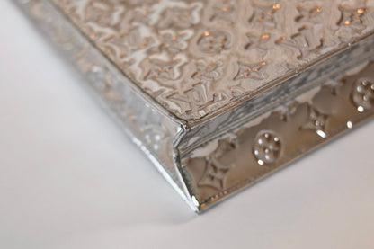 Louis Vuitton Sac Plat Monogram Silver Miroir