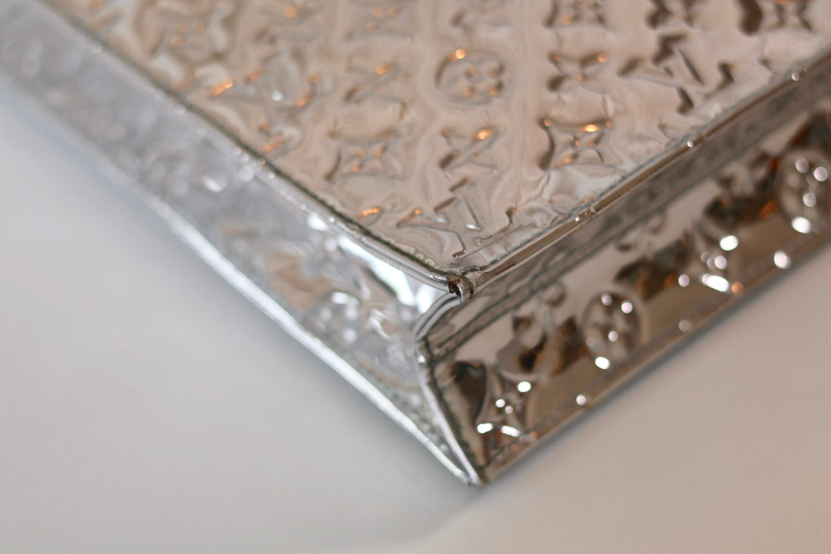 Louis Vuitton Sac Plat Monogram Silver Miroir