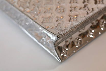 Louis Vuitton Sac Plat Monogram Silver Miroir