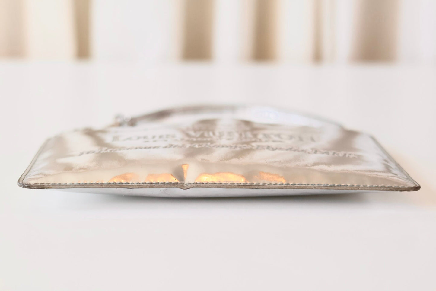 Louis Vuitton pouch silver monogram