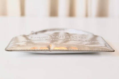Louis Vuitton pouch silver monogram