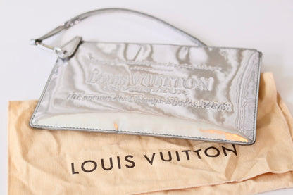 Louis Vuitton pouch silver monogram