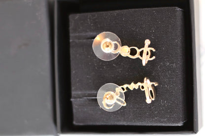 Chanel coco diamond earrings