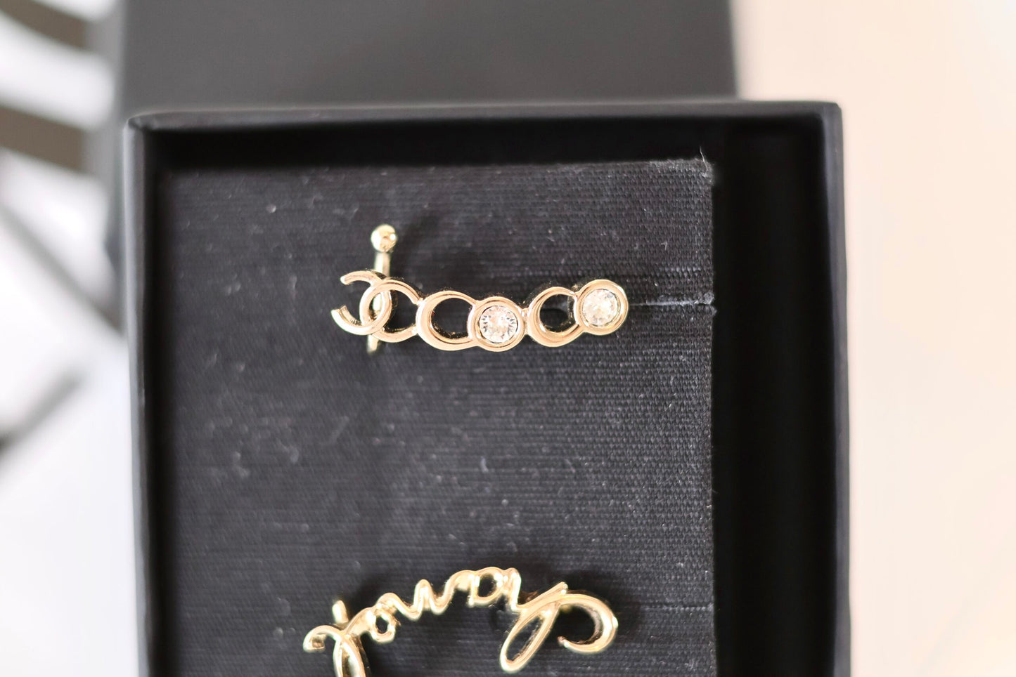 Chanel coco diamond earrings
