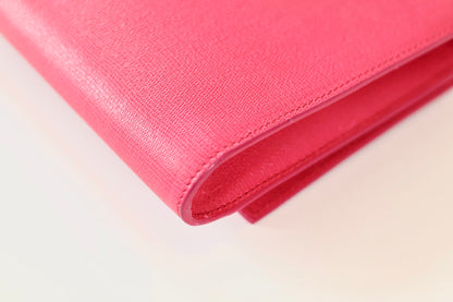 Saint Laurent pink clutch