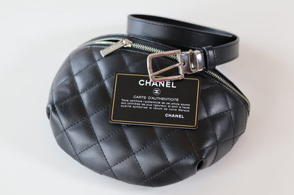 Chanel black belt bag