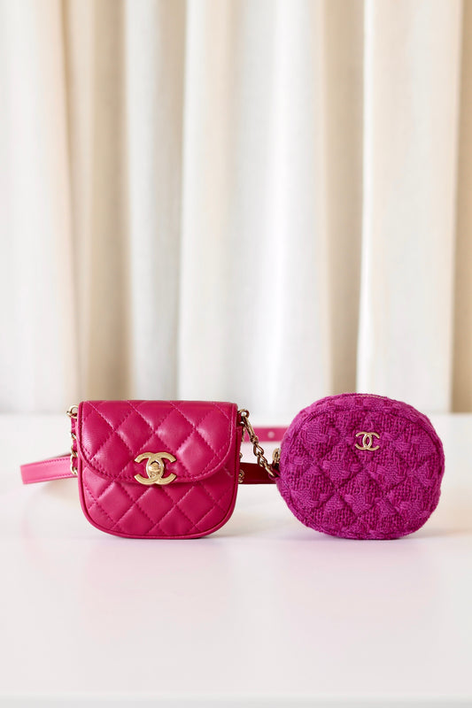 Chanel waist bag + coin purse