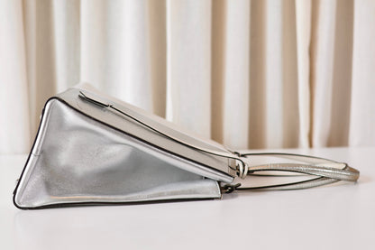 Fendi silver handbag