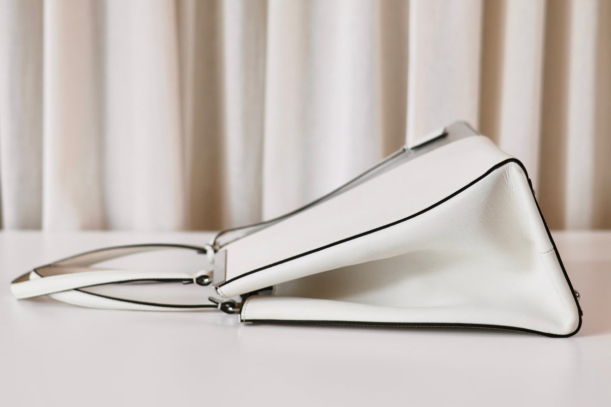 Fendi silver handbag