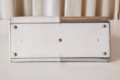 Fendi silver handbag