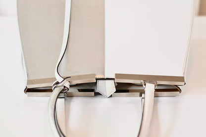 Fendi silver handbag