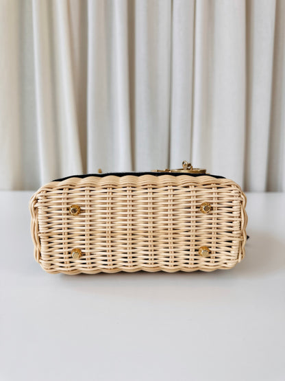 Lady Dior wicker small