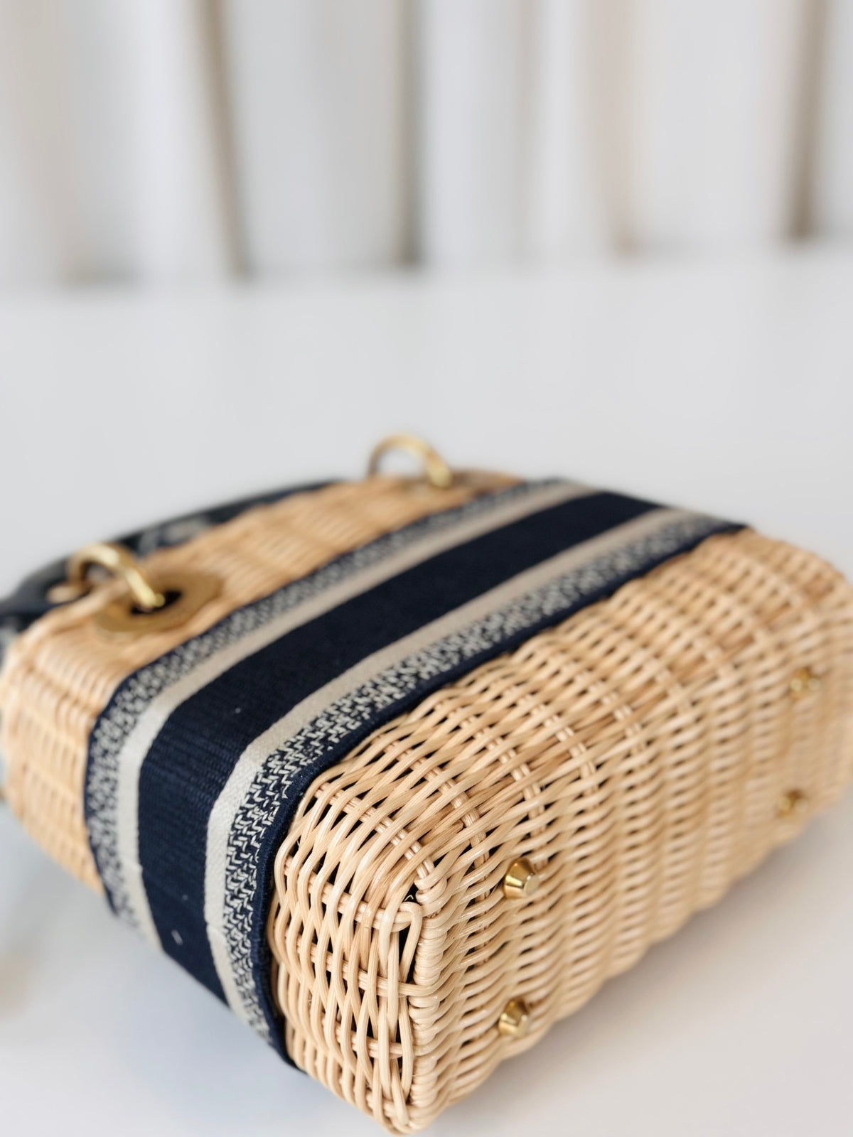 Lady Dior wicker small