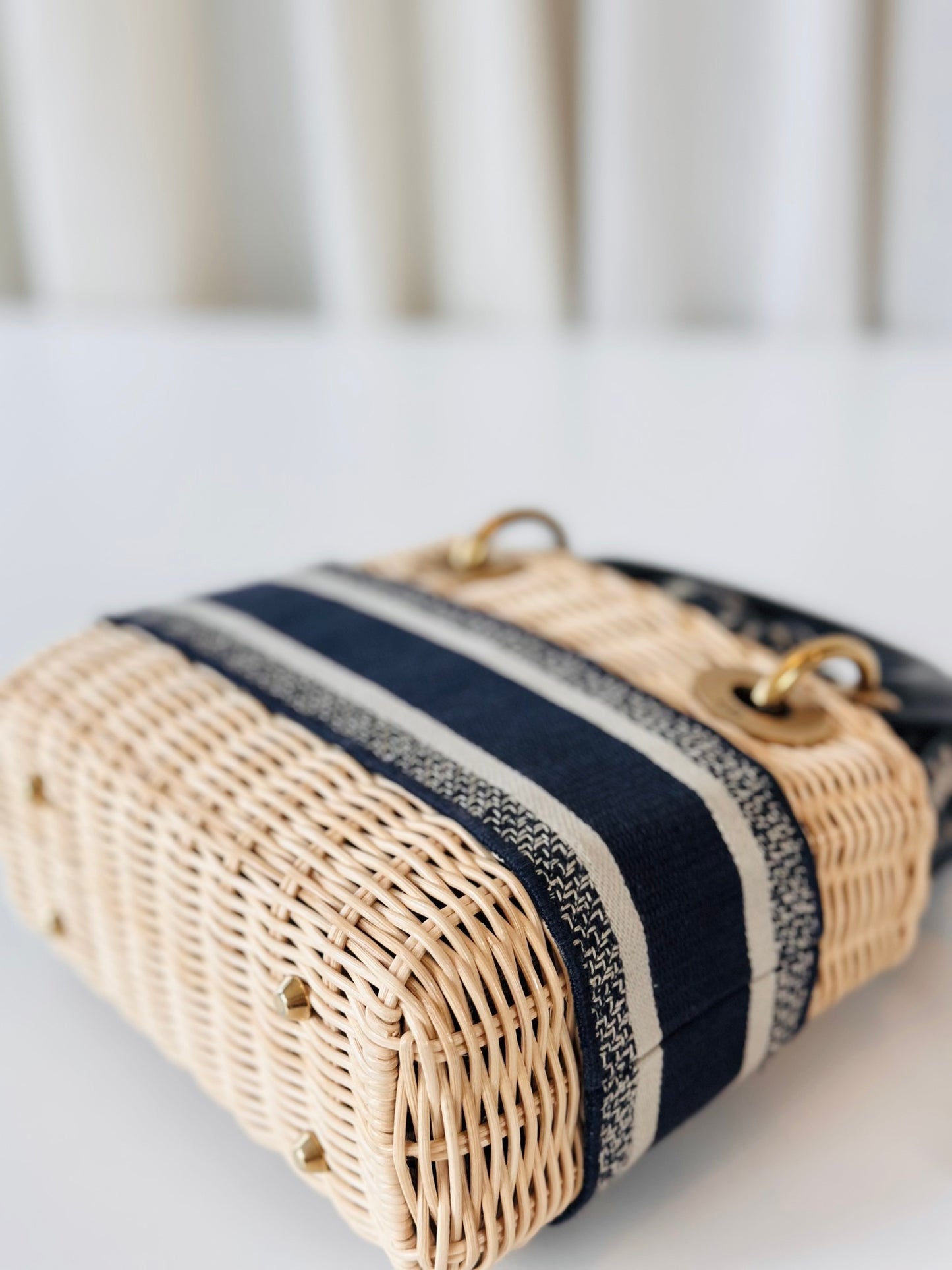 Lady Dior wicker small