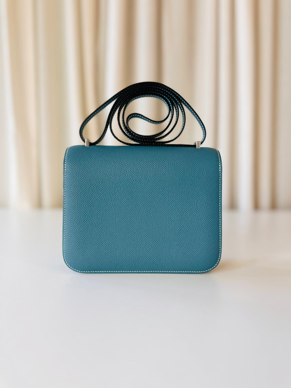Hermes Constance 18 New Blue Jean