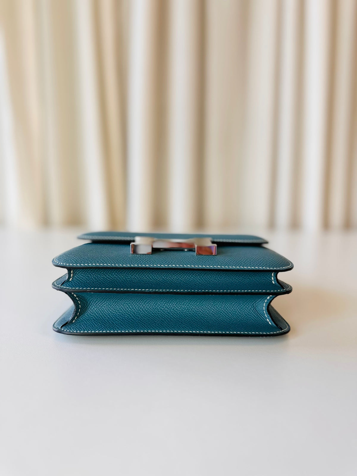 Hermes Constance 18 New Blue Jean