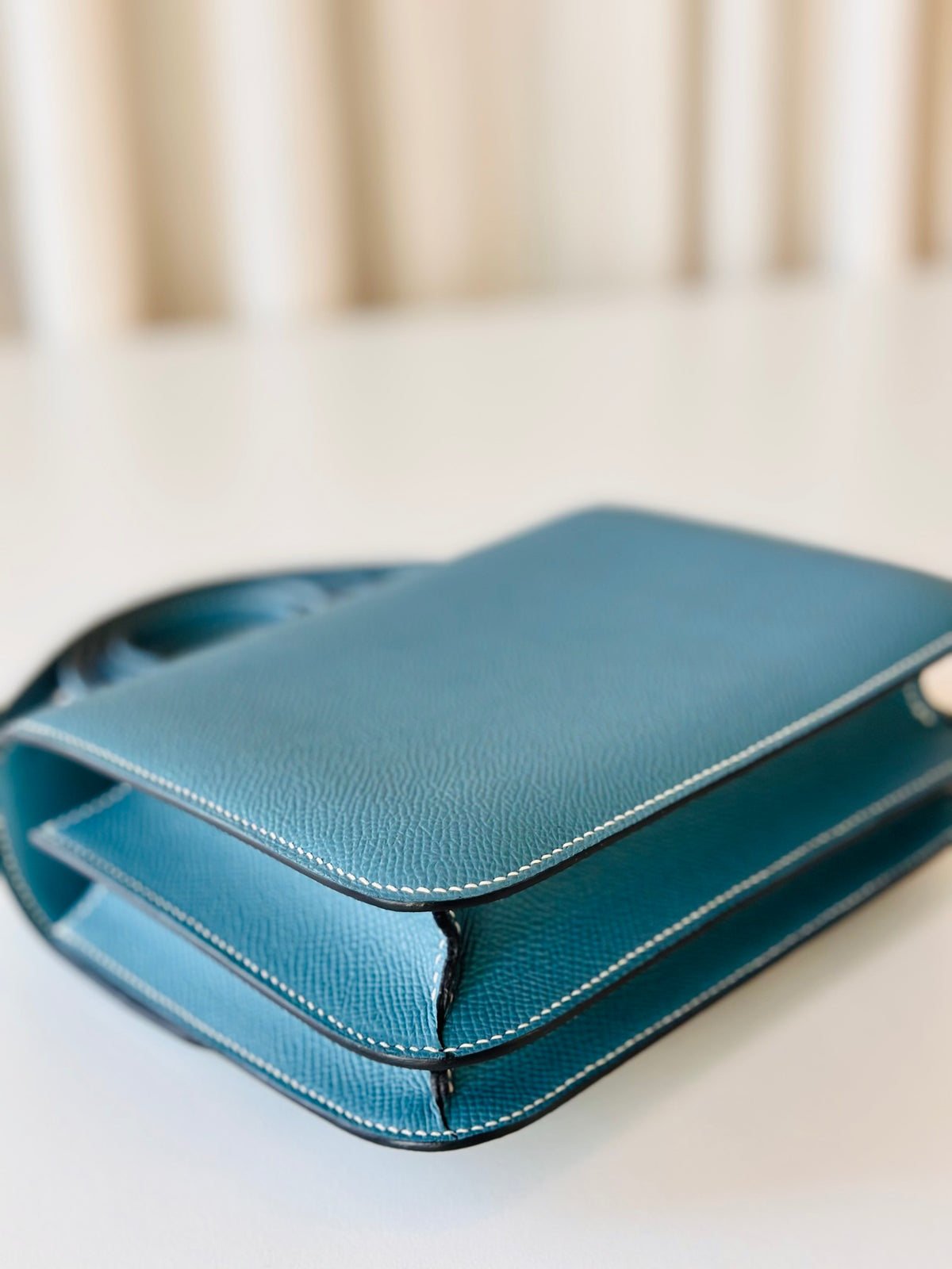 Hermes Constance 18 New Blue Jean