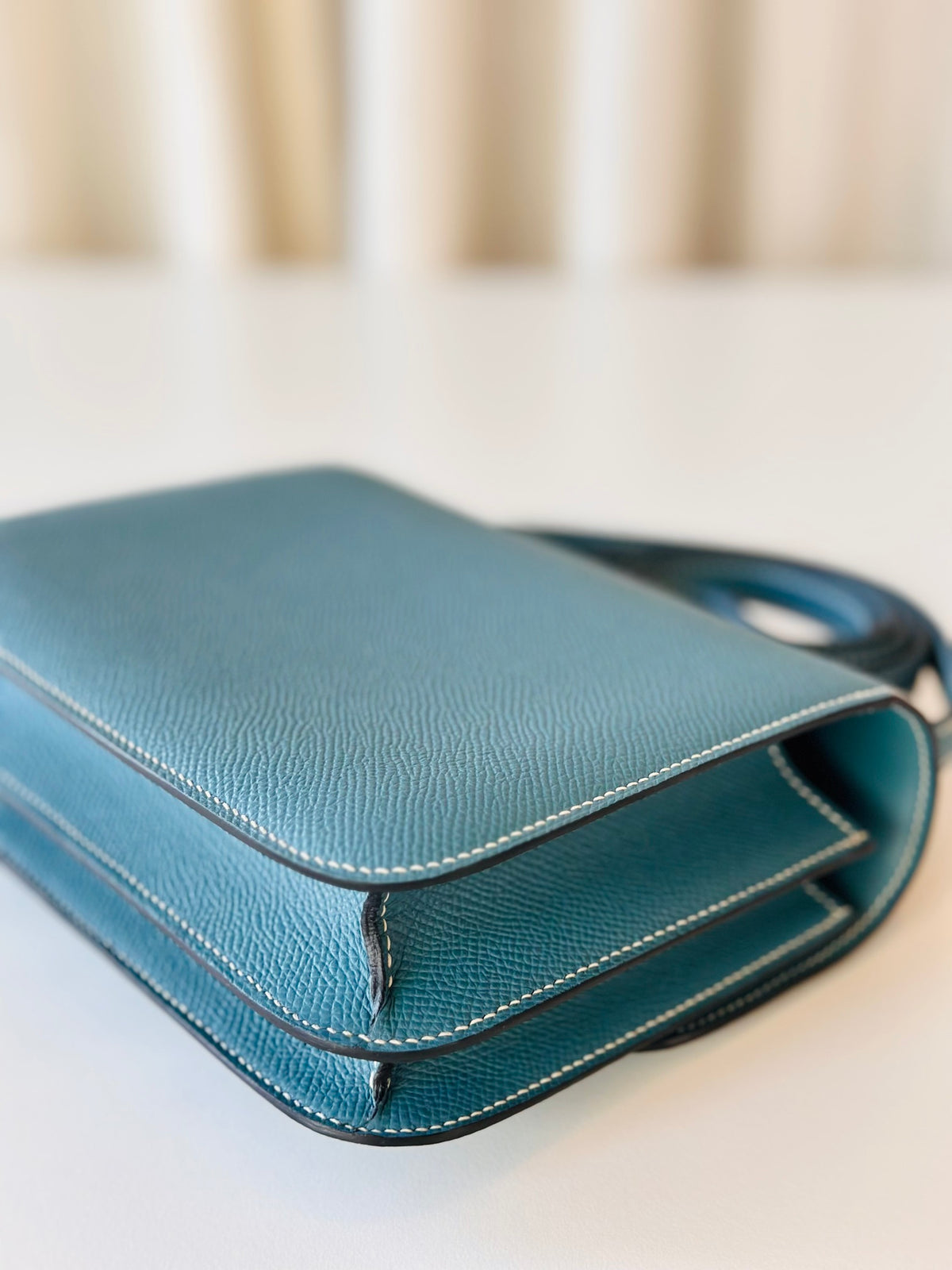 Hermes Constance 18 New Blue Jean