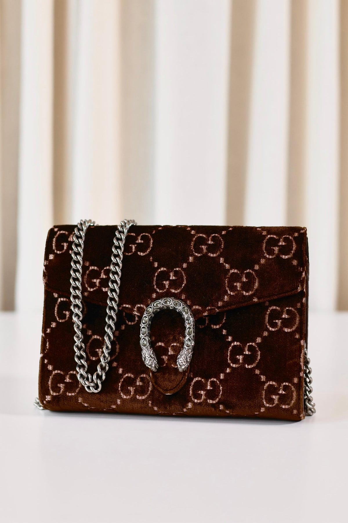 Gucci Dionysus velvet brown
