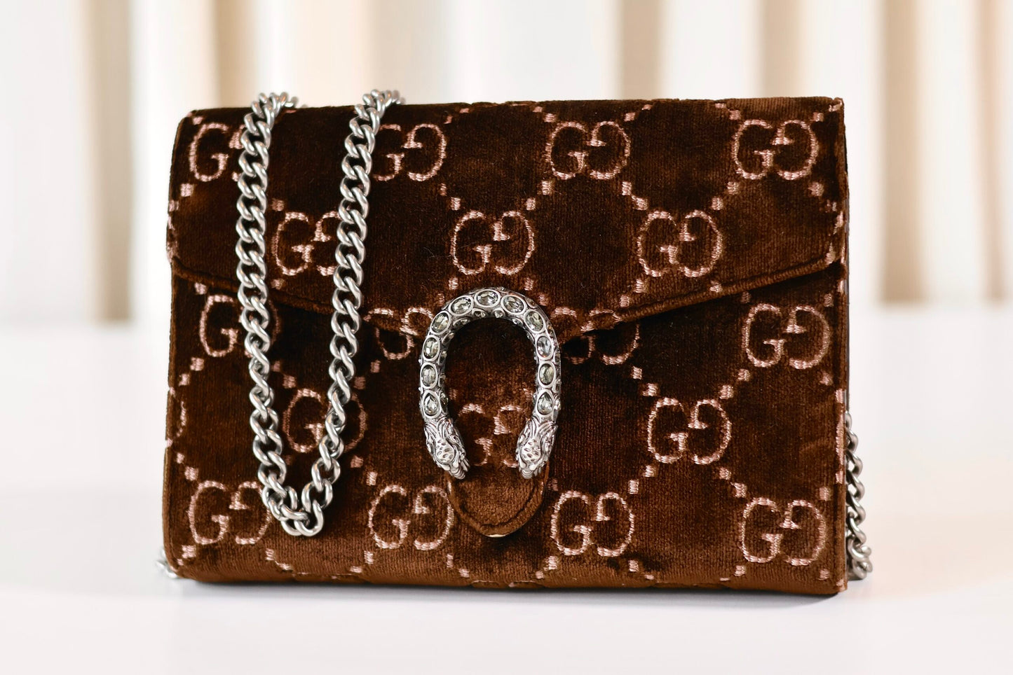 Gucci Dionysus velvet brown