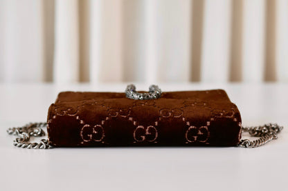 Gucci Dionysus velvet brown