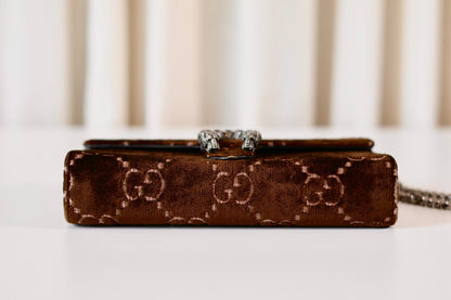 Gucci Dionysus velvet brown
