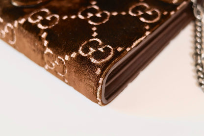 Gucci Dionysus velvet brown