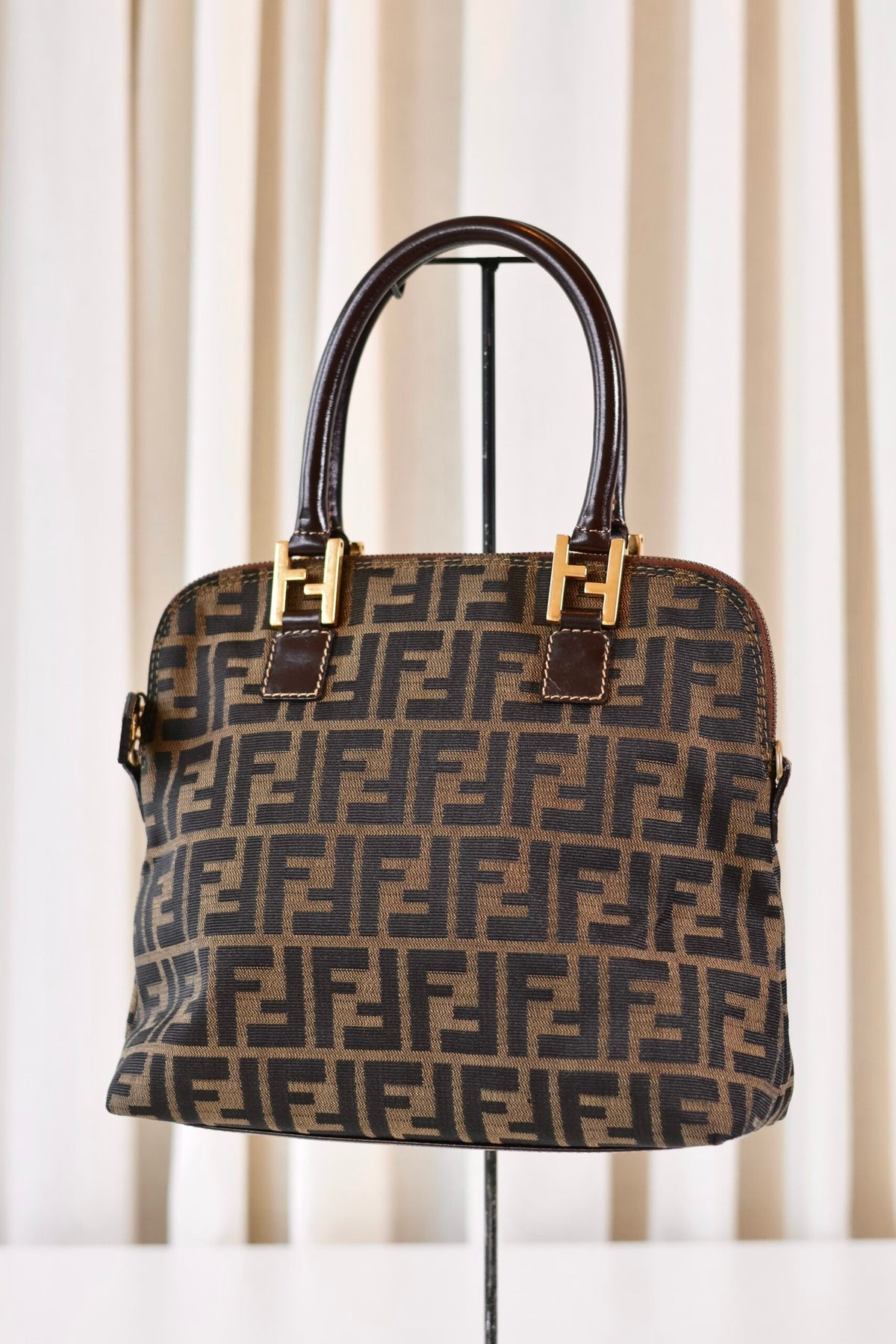 Fendi zucca handbag
