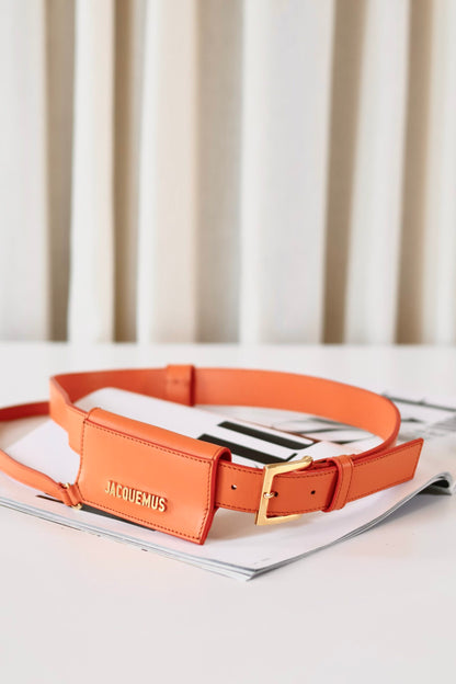 Jacquemus belt orange