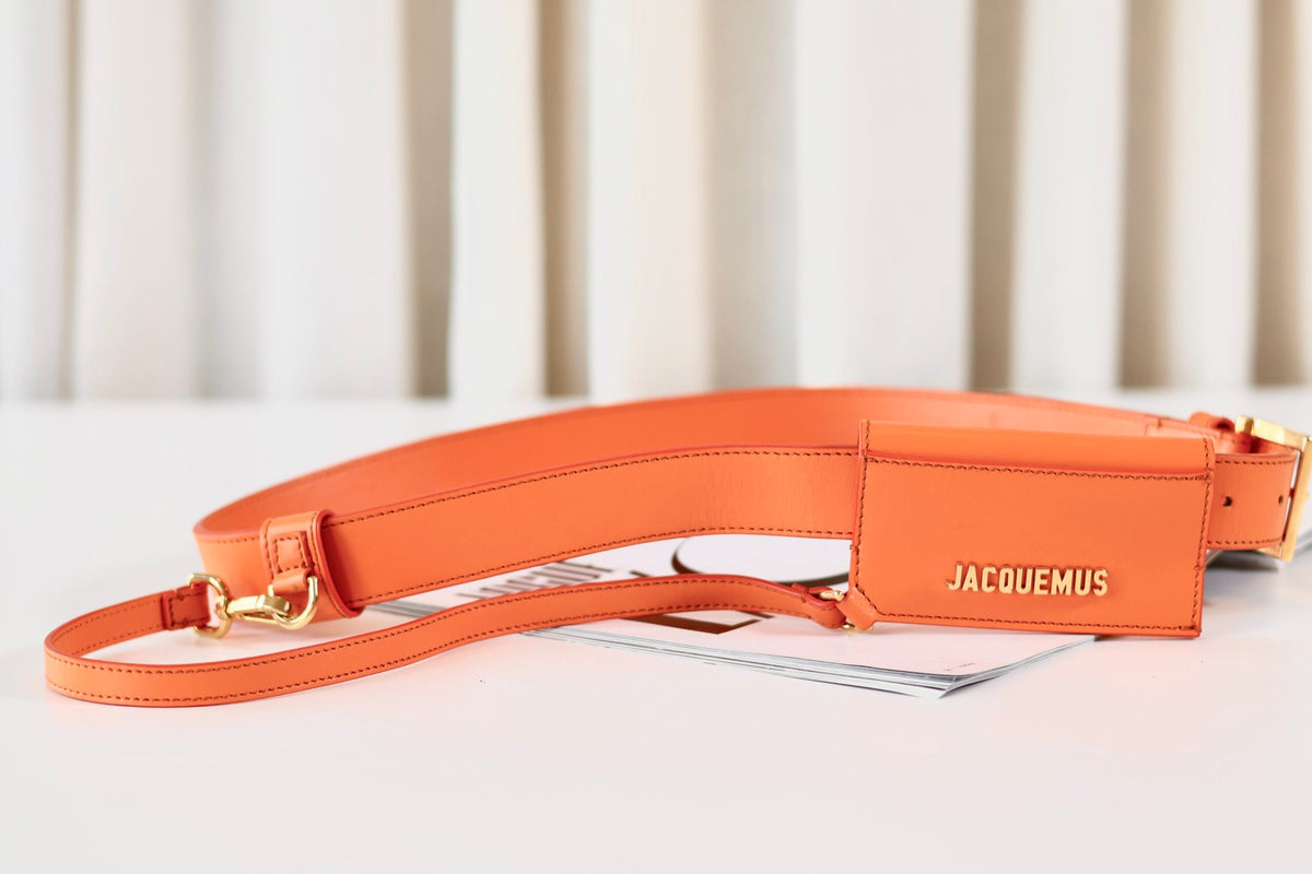 Jacquemus belt orange