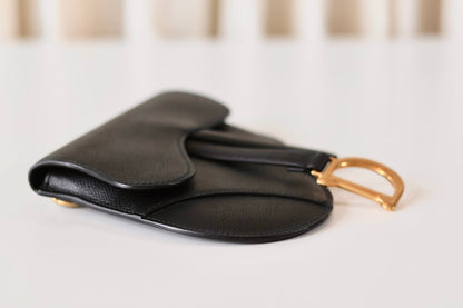Dior saddle belt bag black