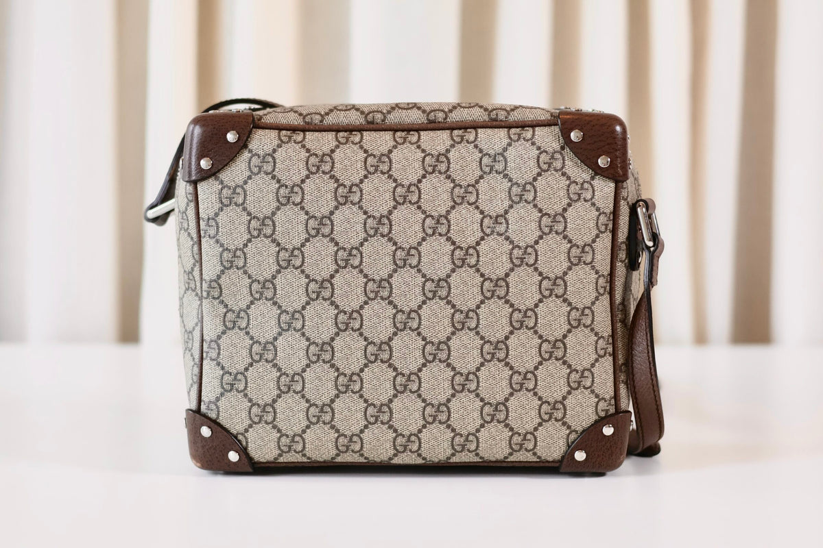 Gucci monogram box bag