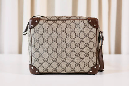 Gucci monogram box bag