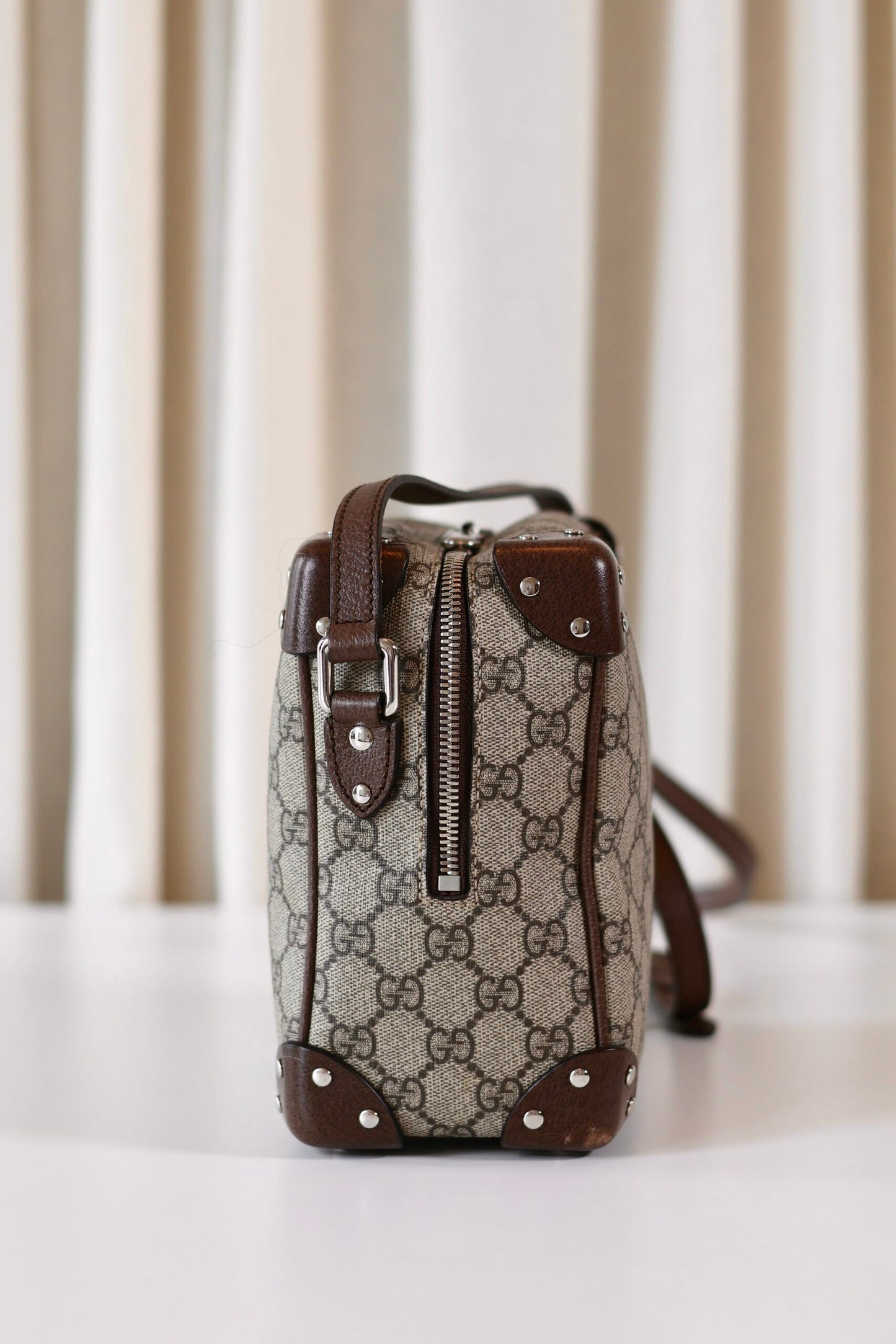 Gucci monogram box bag