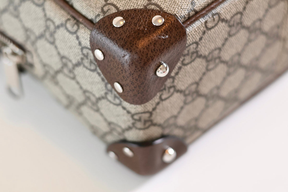 Gucci monogram box bag